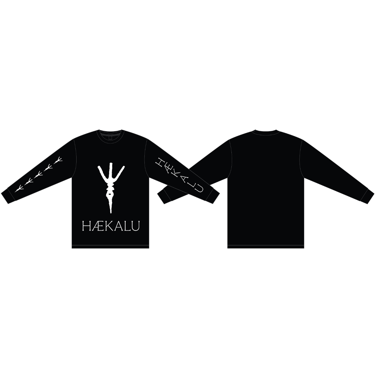 Haekalu Records Black Long Sleeve