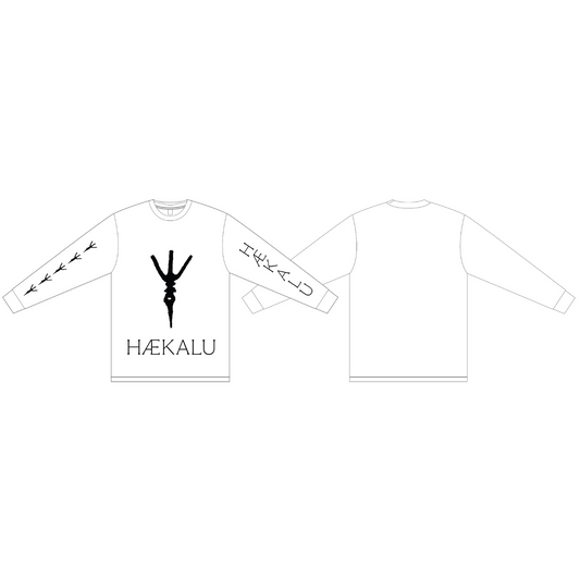 Haekalu Records White Longsleeve